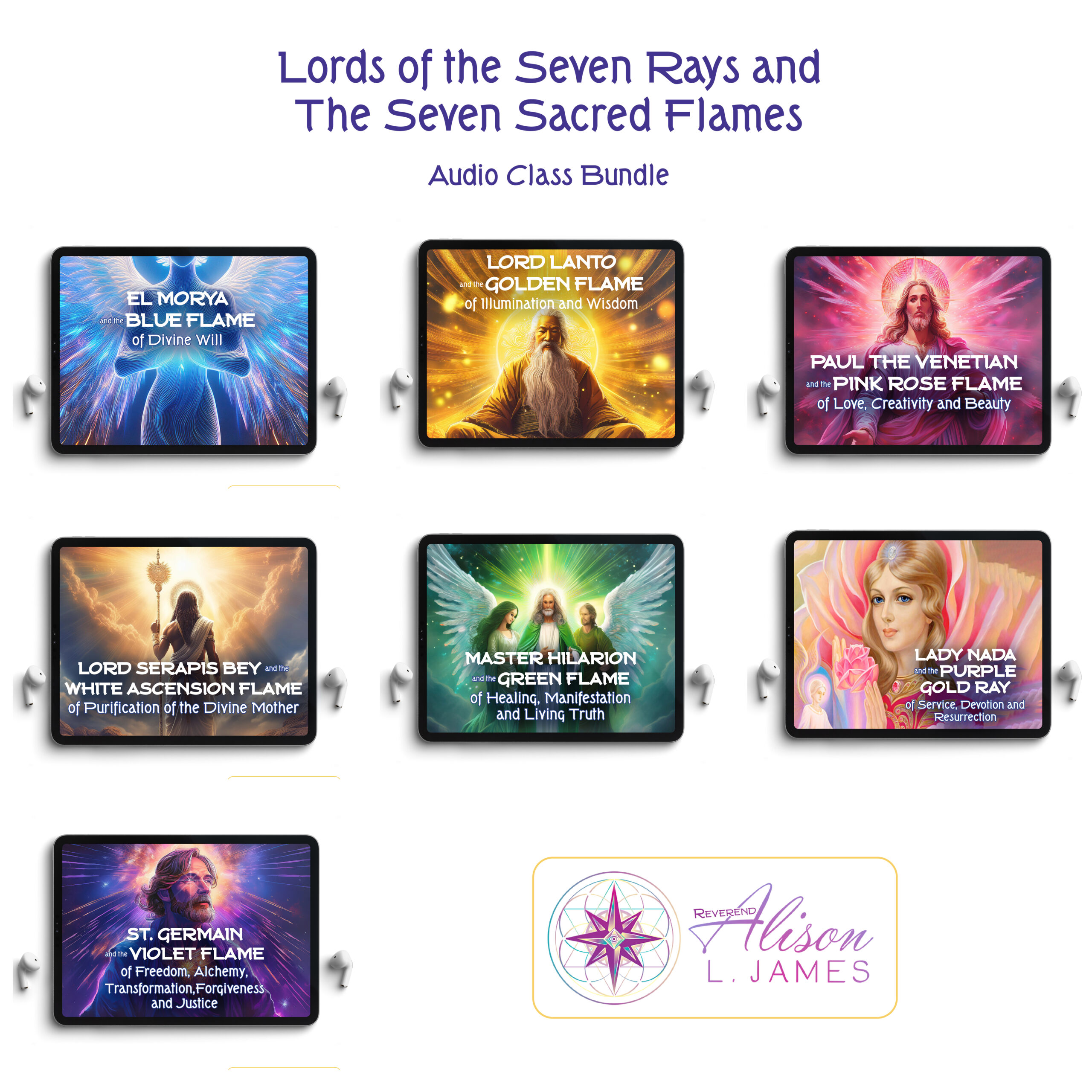 Featured image for “Lords of the Seven Rays and the Seven Sacred Flames Audio Series”