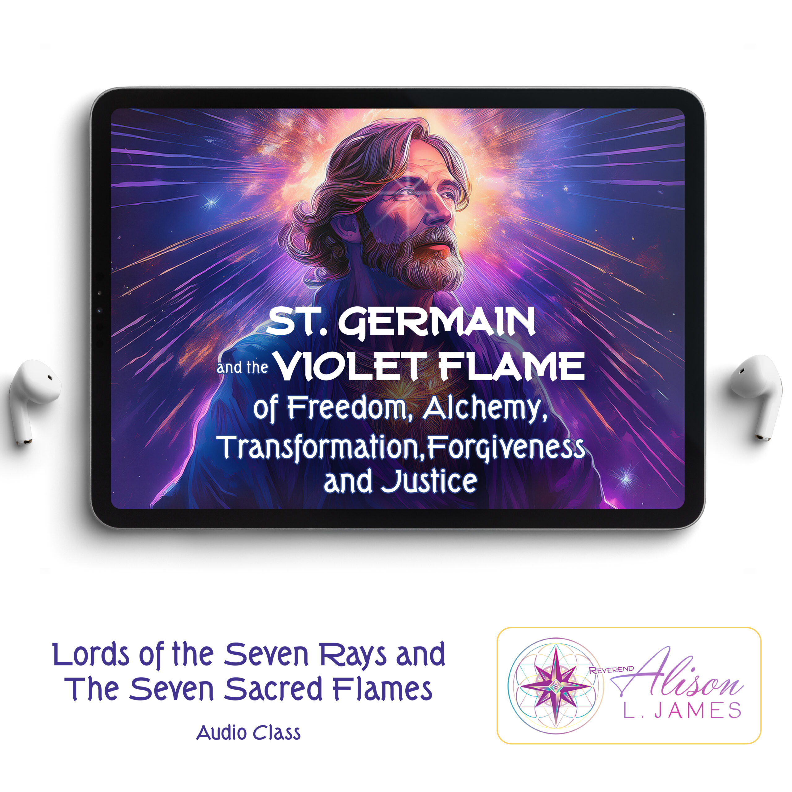 Featured image for “7. St. Germain and the Violet Flame of Freedom, Alchemy, Transformation, Forgiveness and Justice”